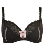 Soutien-gorge de grossesse et d’allaitement lisa noir,