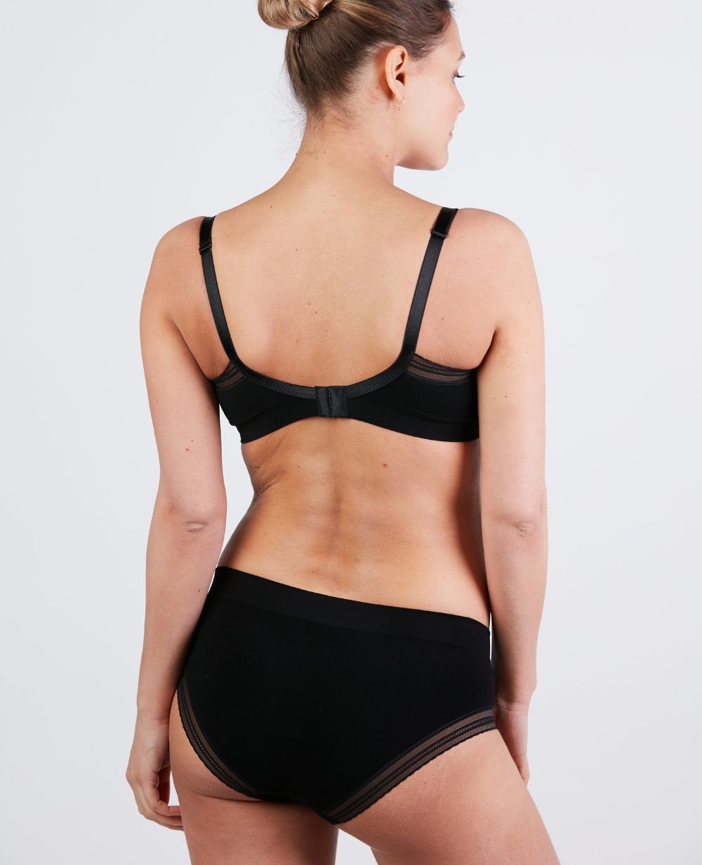 Soutien-gorge de grossesse et d'allaitement Milk - Noir