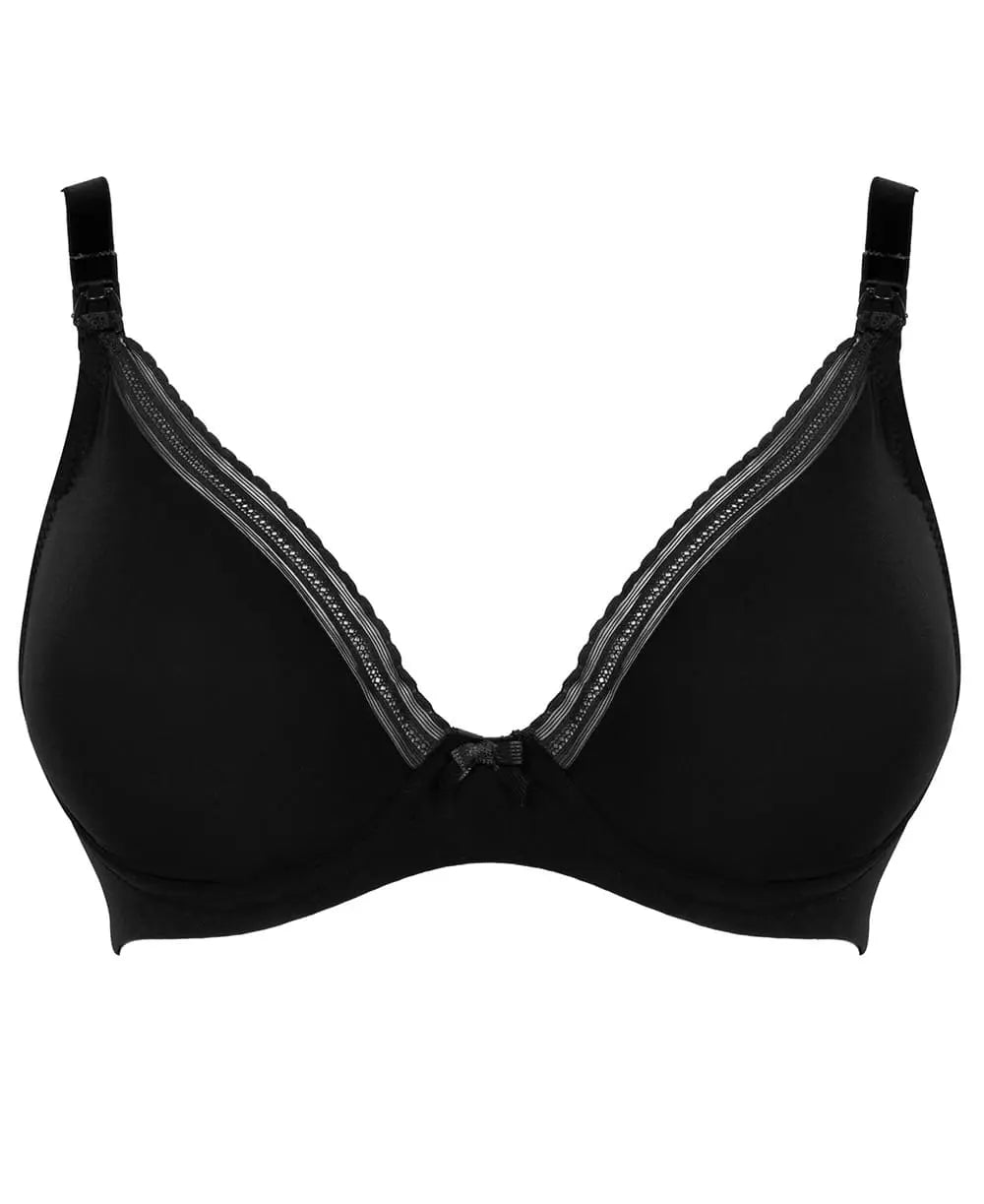 Soutien-gorge de grossesse et d’allaitement milk noir,