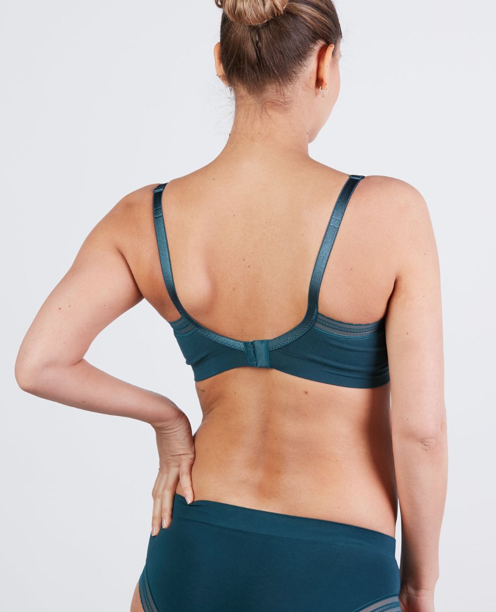 Reggiseno premaman e per l'allattamento Milk - Verde