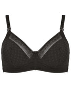 Soutien gorge de grossesse et d’allaitement mosaic noir,