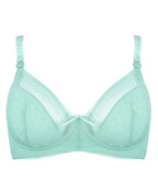 Soutien gorge de grossesse et d’allaitement mosaic vert