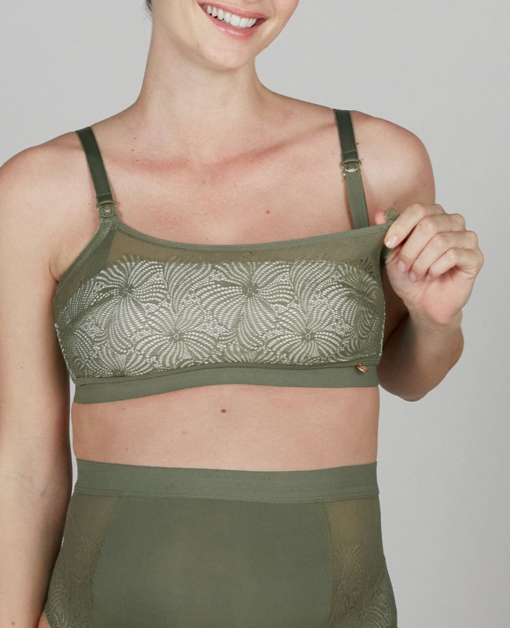 Soutien-gorge de grossesse et d’allaitement sans armature