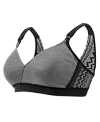 Soutien-gorge de grossesse et d’allaitement serena gris,