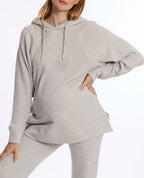 Billie Maternity and Nursing Hoodie - Grey