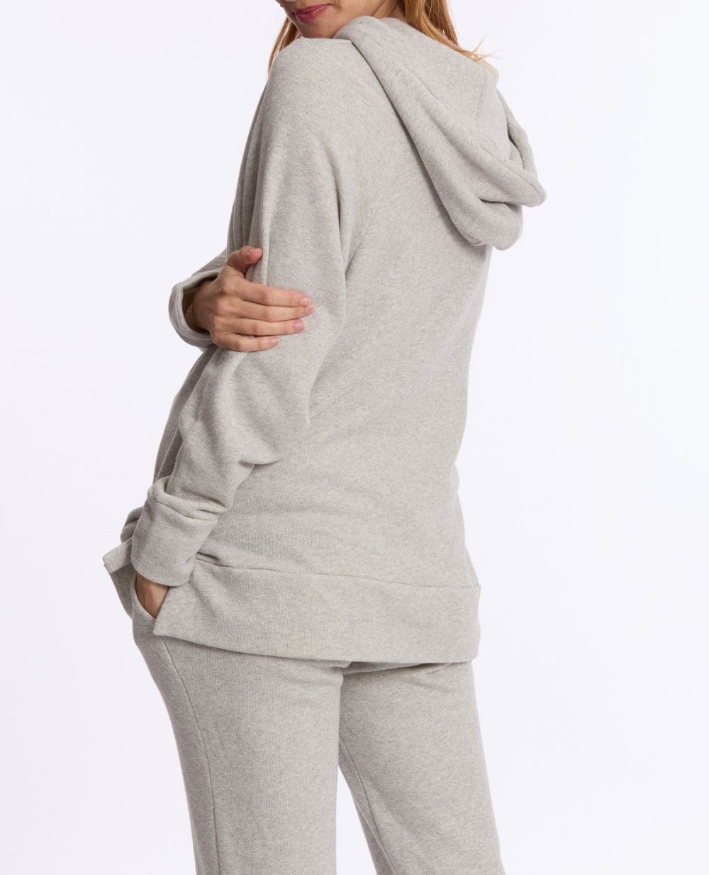 Billie Maternity and Nursing Hoodie - Grey