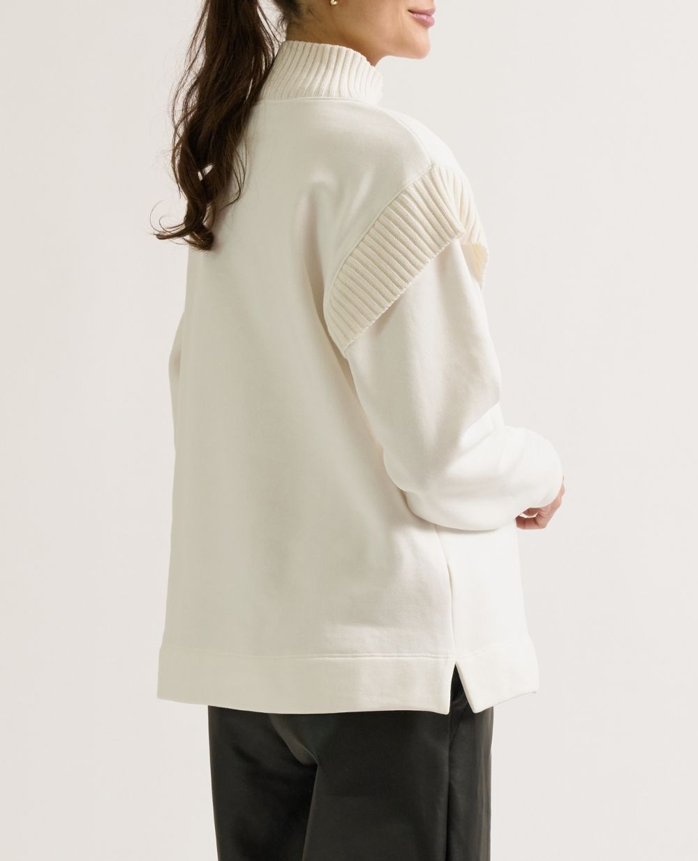 Sweat de grossesse et allaitement Harper - Ivoire
