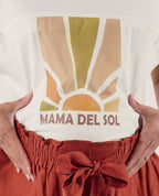 T-shirt per l'allattamento Mama Del Sol - Blanc