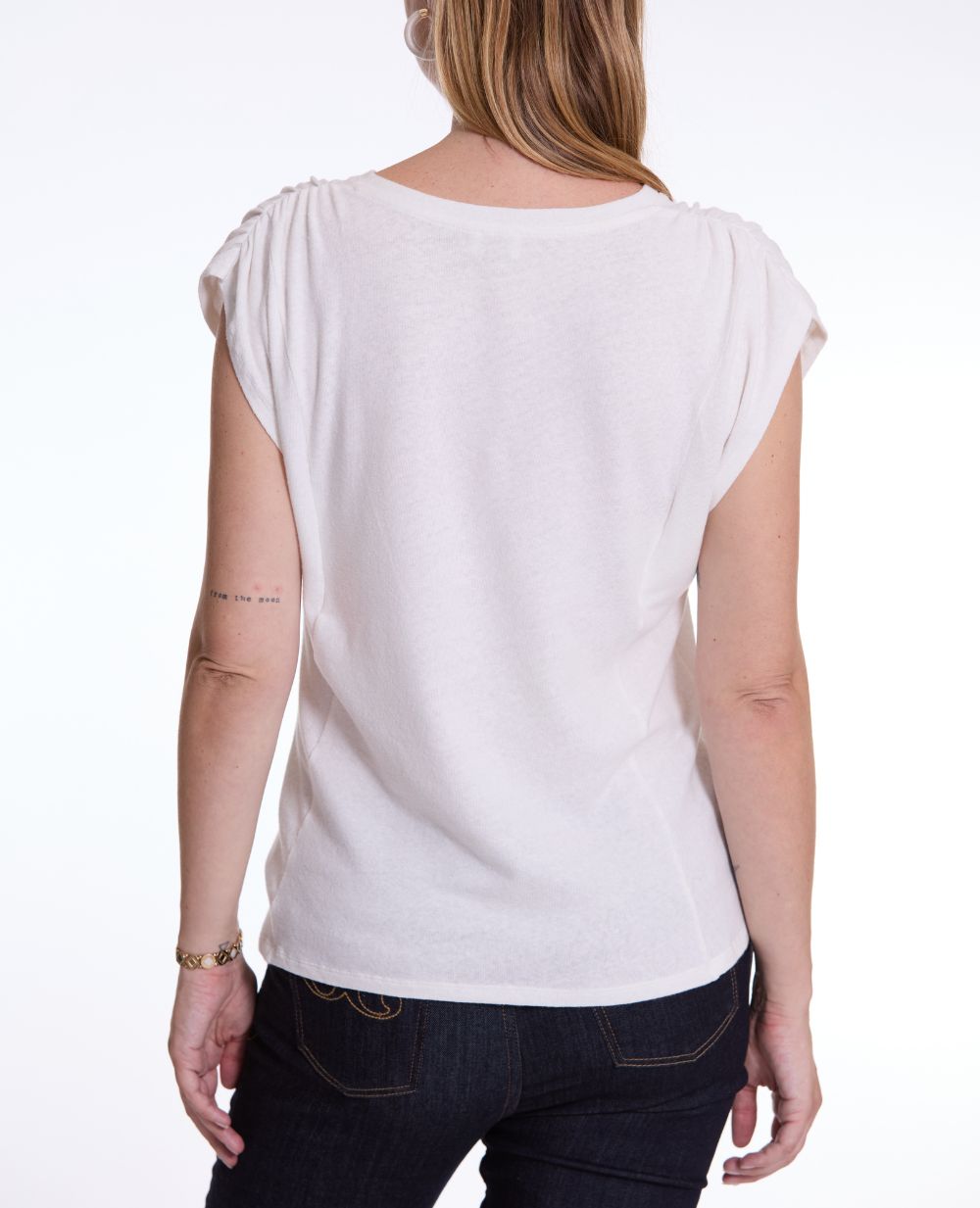 T-shirt de grossesse et d’allaitement Lucile  - Naturel