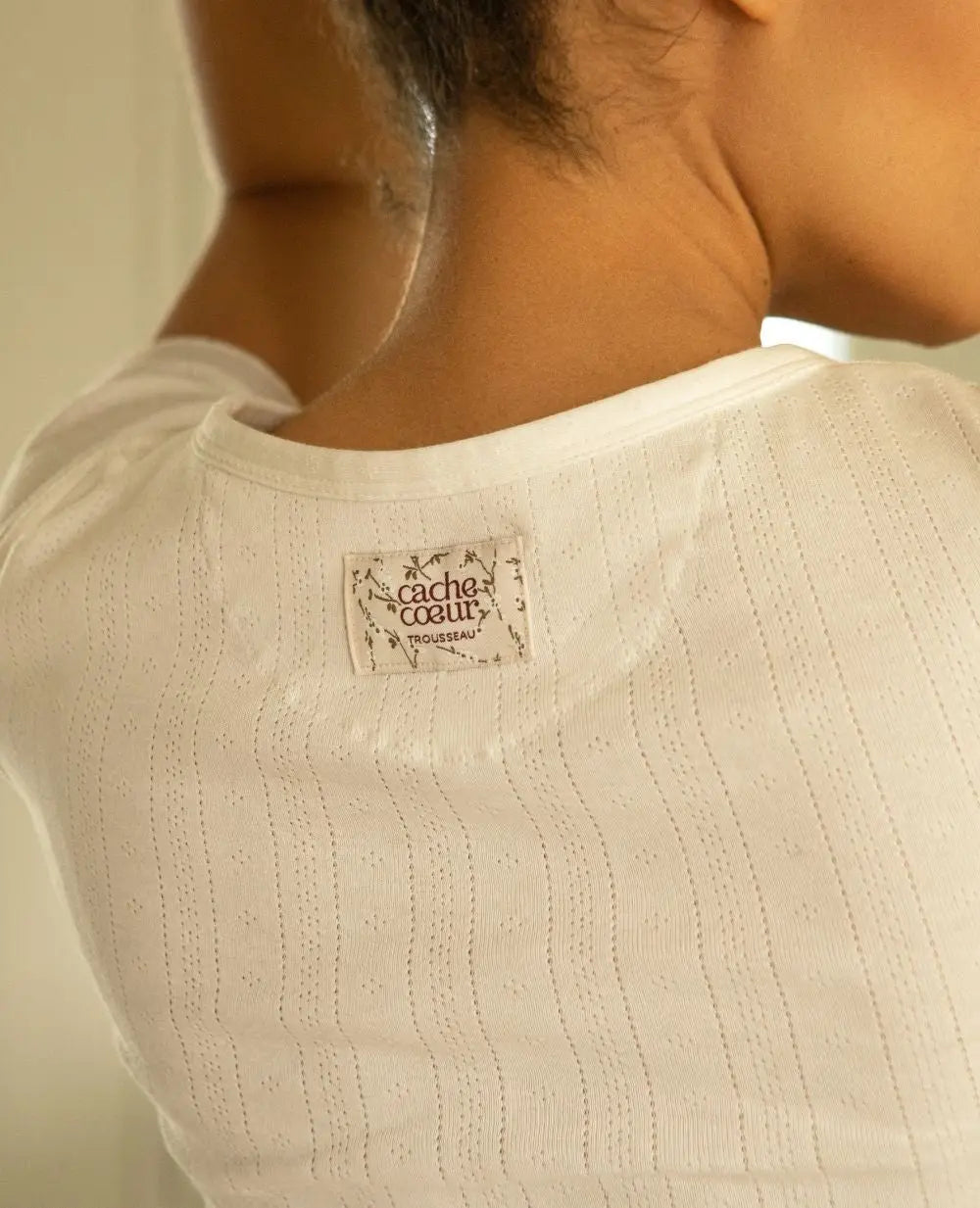 T-shirt de maternité et d’allaitement trousseau naturel,