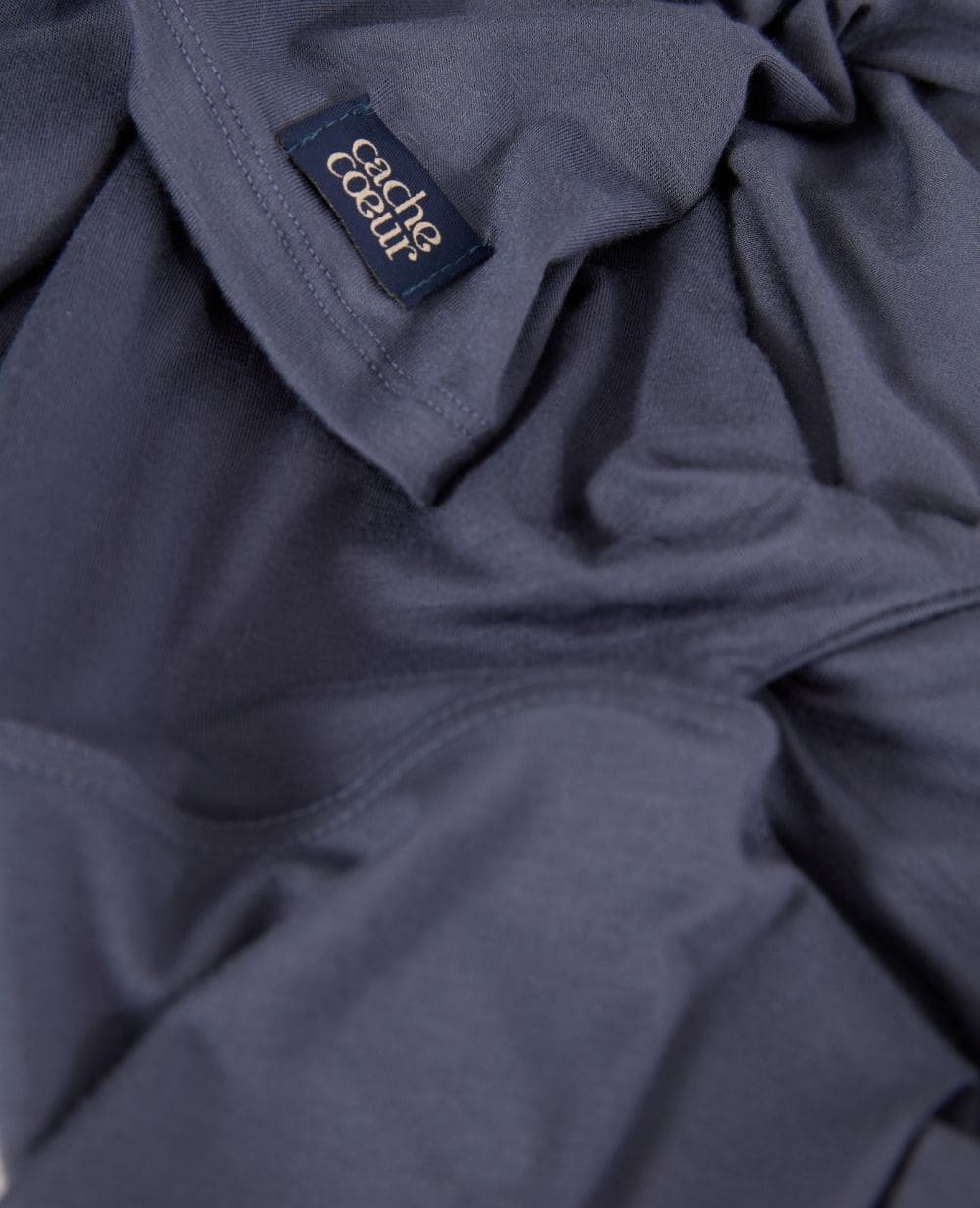 T-shirt manches longues de grossesse et d’allaitement Louna - Bleu nuit