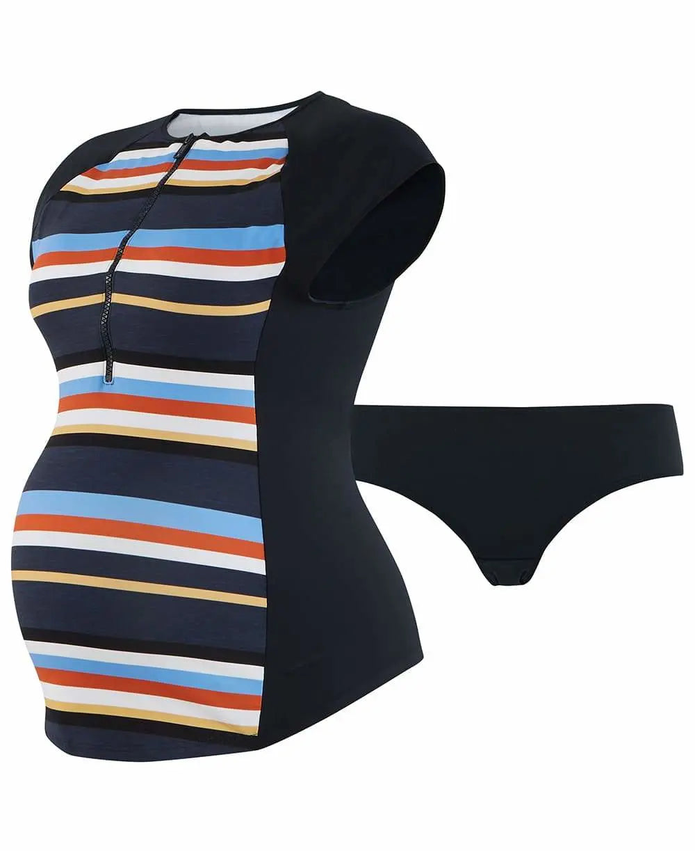 Tankini grossesse et d’allaitement Biarritz, Cache Cœur