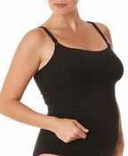 Top d’allaitement absorbant bodyguard noir, curve