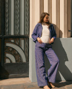 Short Maternity Jacket Pippa - Blue