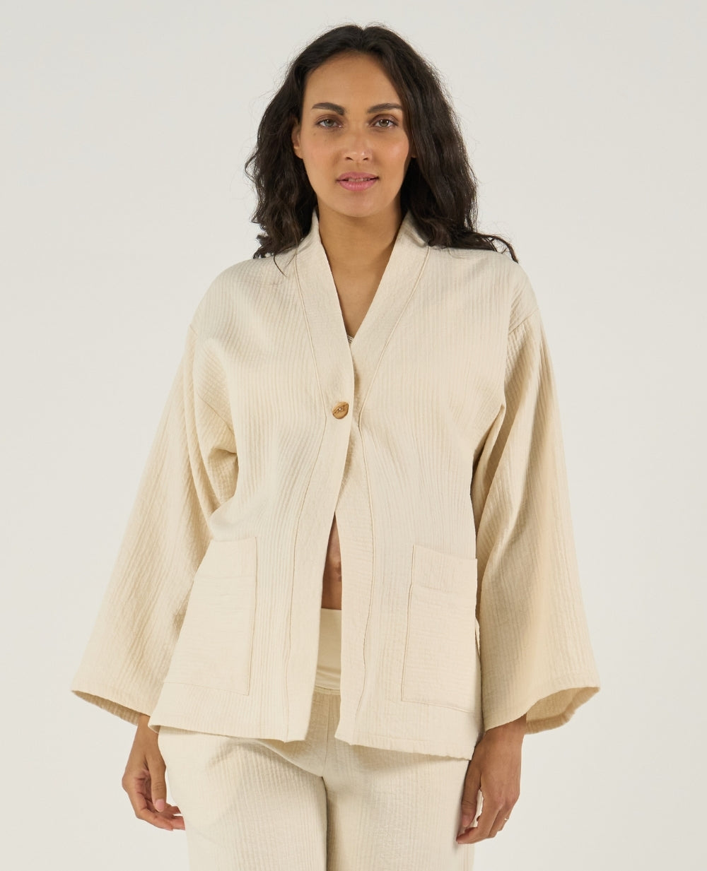 Veste de maternité Celia - Naturel