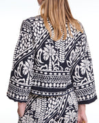 Giacca jacquard trapuntata Java - Multico