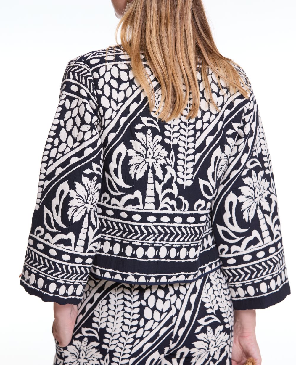 Giacca jacquard trapuntata Java - Multico