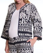 Giacca jacquard trapuntata Java - Multico