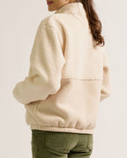 Sasha Maternity and Babywearing Fleece Jacket - Beige
