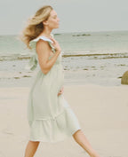 Robe de grossesse et d’allaitement Melody - Ciel