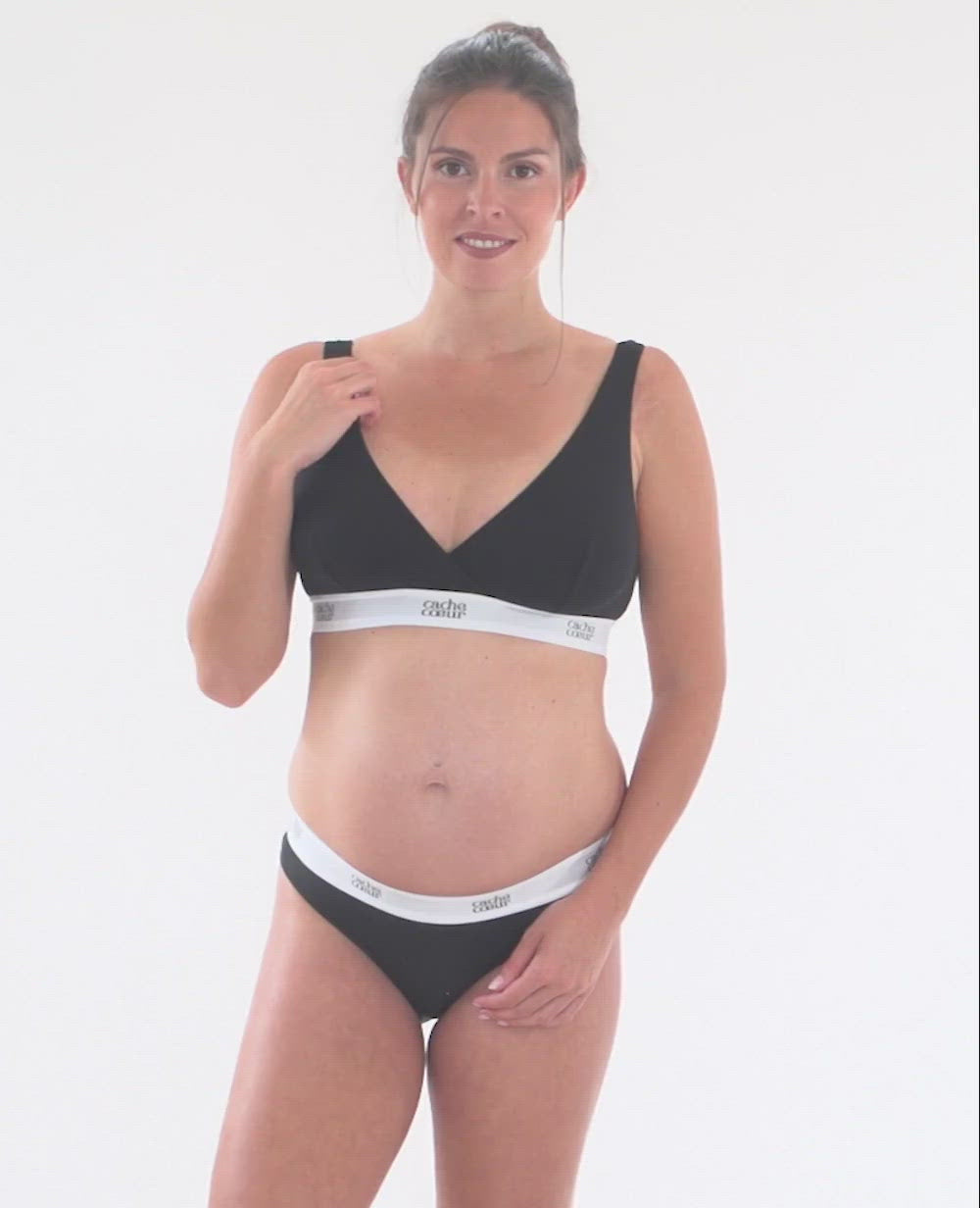 Culotte femme enceinte noir