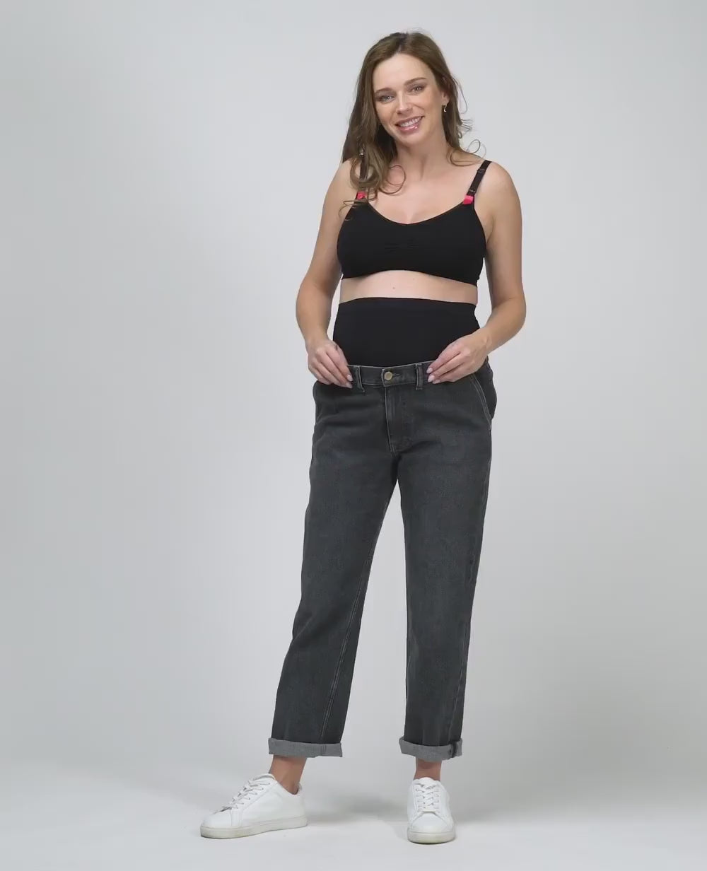 Ceinture de grossesse sans couture Belt noir