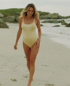 Maillot de bain de grossesse Ocean Beach - Jaune