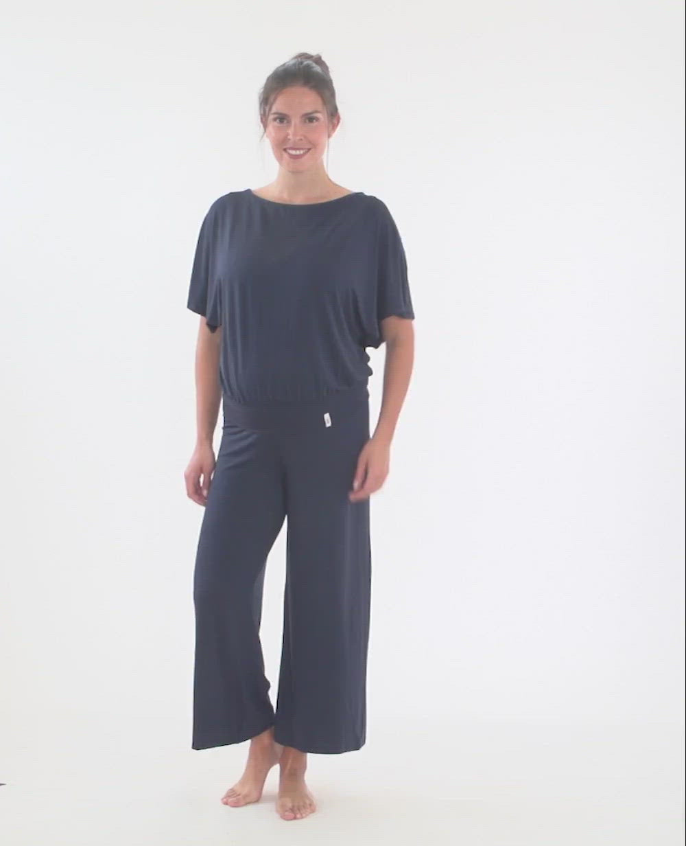Pantalon 7/8ème de grossesse Origin indigo