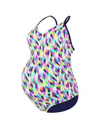 Maillot de bain grossesse réversible Venezia mint, Cache
